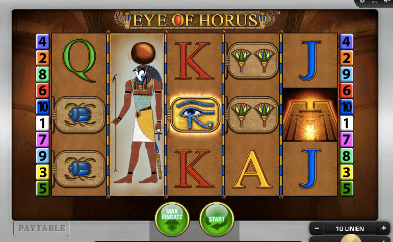 Eye of Horus wild