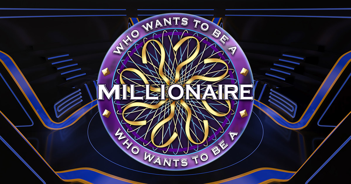 Who wants to be a millionaire logo